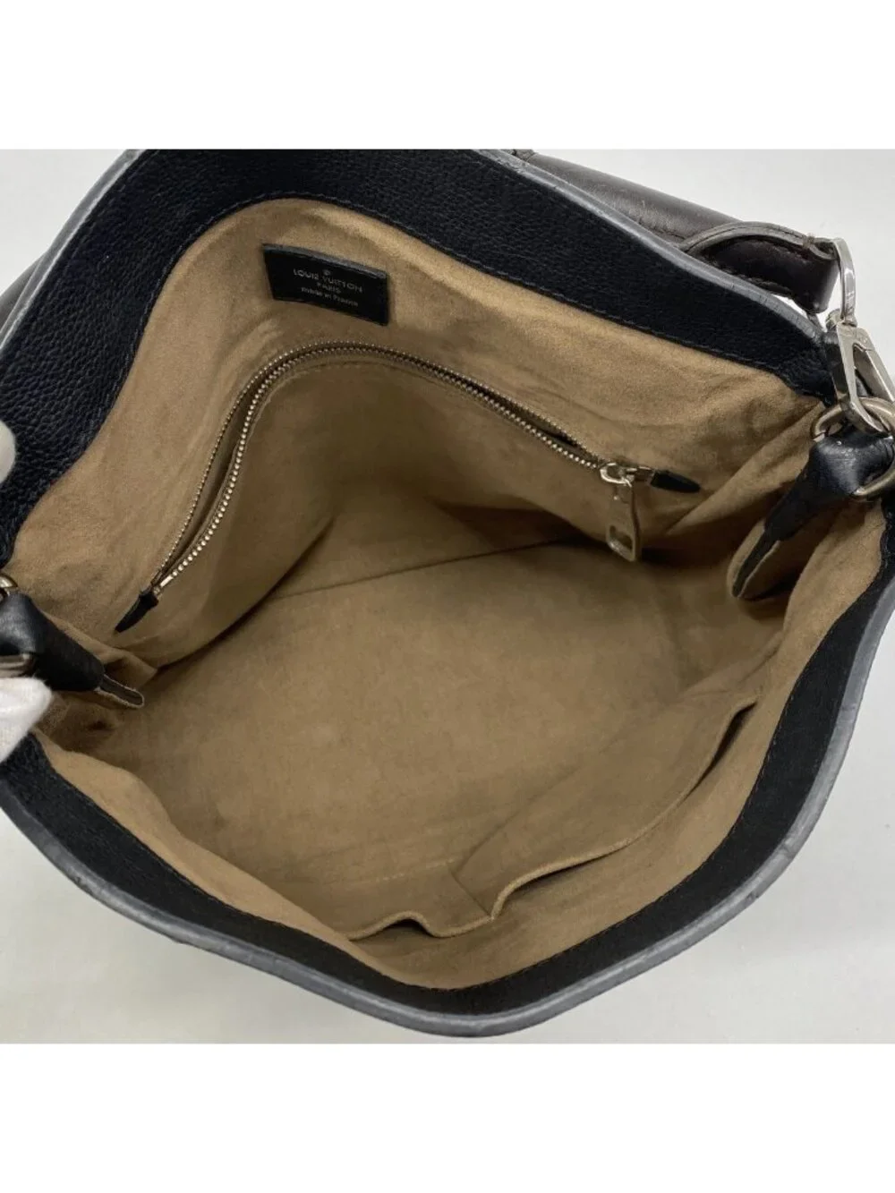 Louis Vuitton Handbag Mahina Babylon PM Noir